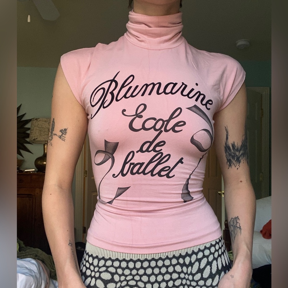 Blumarine Ballet Corset Top